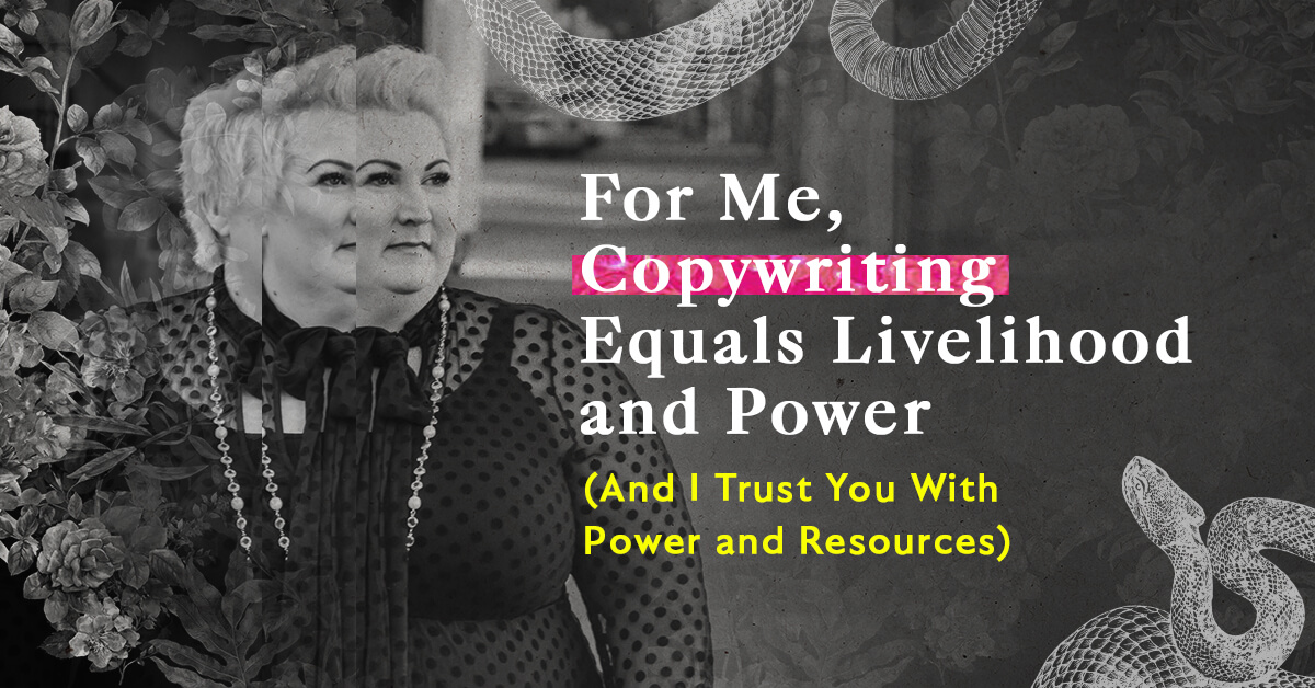For me, copywriting
