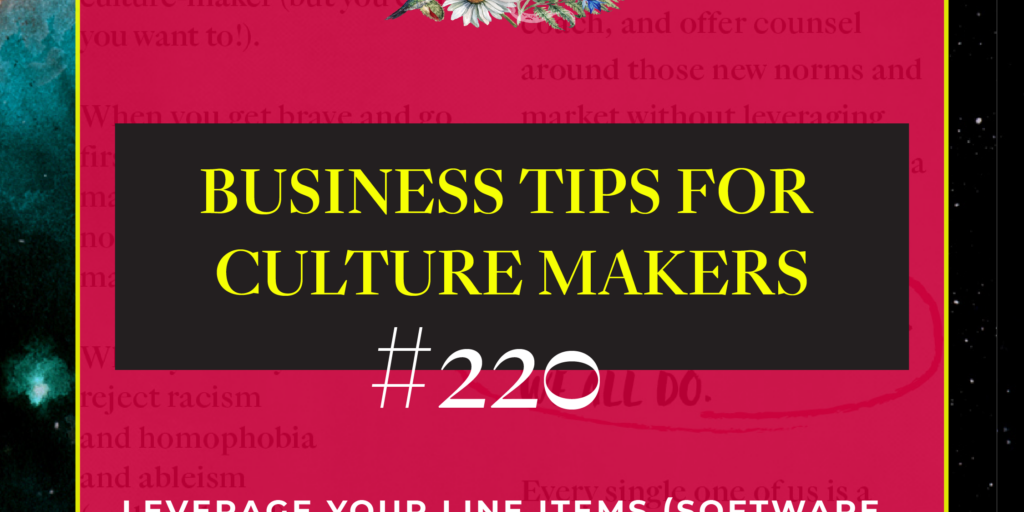 the tools and apps we use can be deliberate culture making choices